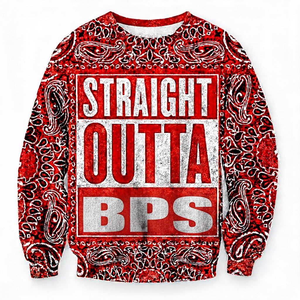 Straight Outta - Bandana Sweatshirt