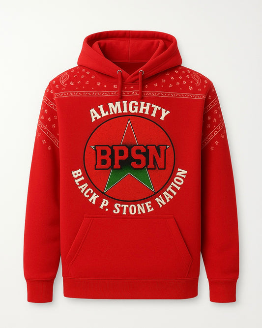 Almighty BPSN Red Hoodie