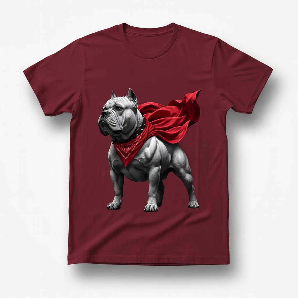 Burgundy “Super Bully” Graphic T-Shirt