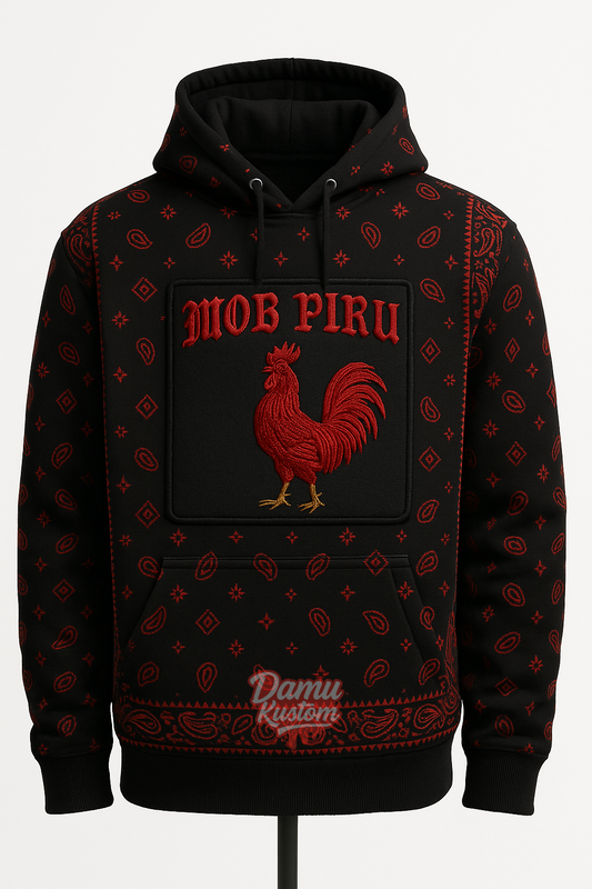 Mob Piru Custom Hoodie
