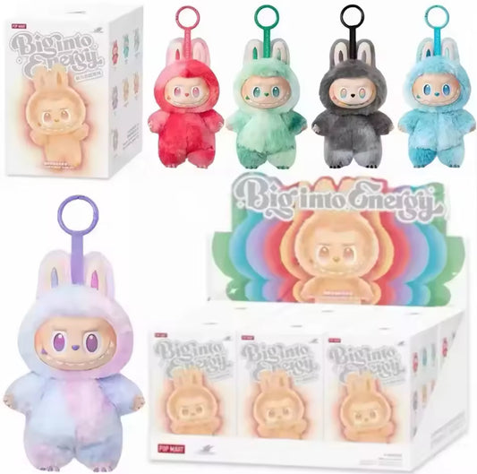 2025 New For Labubu V3 The Monsters Big Into Energy Series Vinyl Pendant Blind Box Kawaii Figure Face Doll Keychain Decor Gift