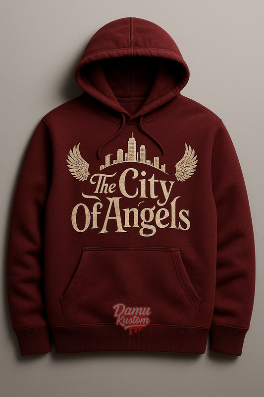 The City Of Angels Luxe Streetwear Hoodie