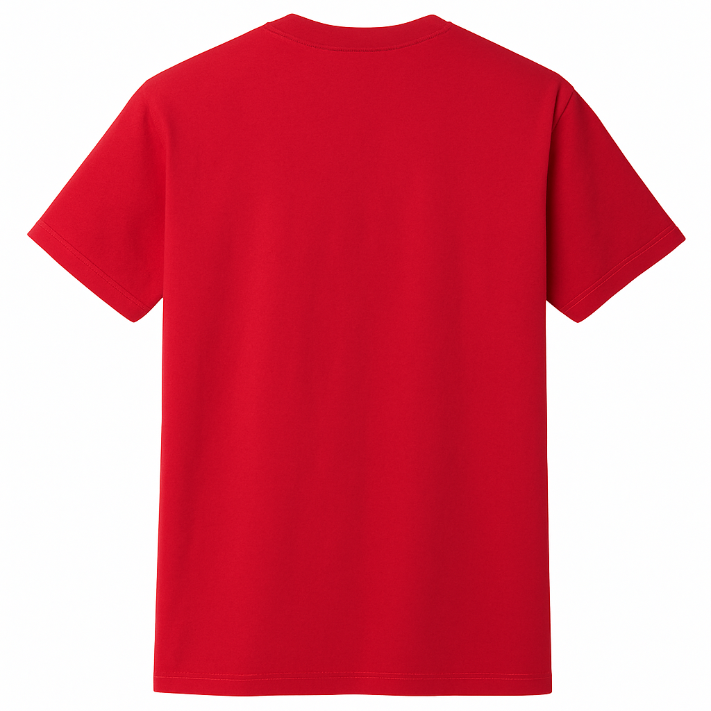 Red “SuWoo” Graphic T-Shirt