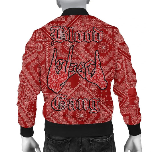 Blood Gang Red Paisley Jacket