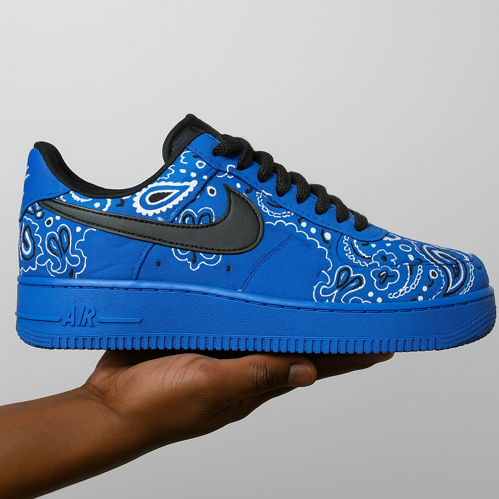 Bandana Classic Low-Top Airforce 1 Sneakers