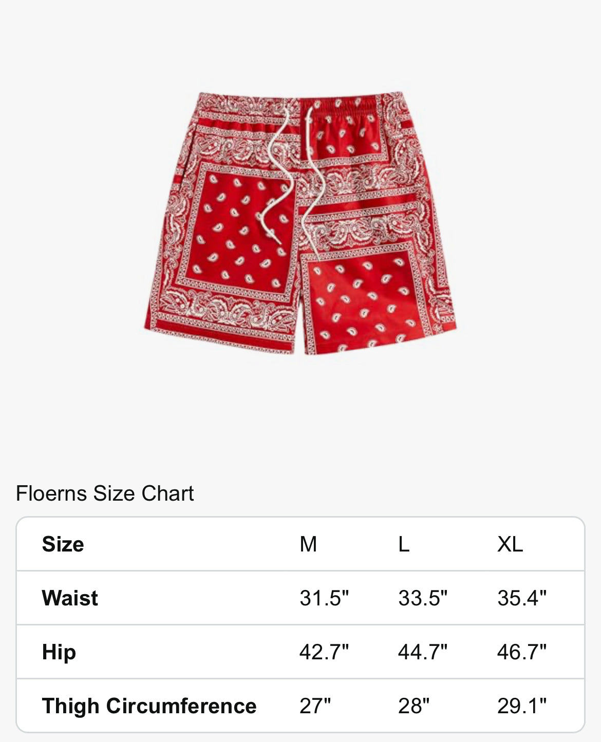 Floerns Boho Paisley Graphic Print Drawstring Waist Essentials Summer Bandana Shorts with Pocket
